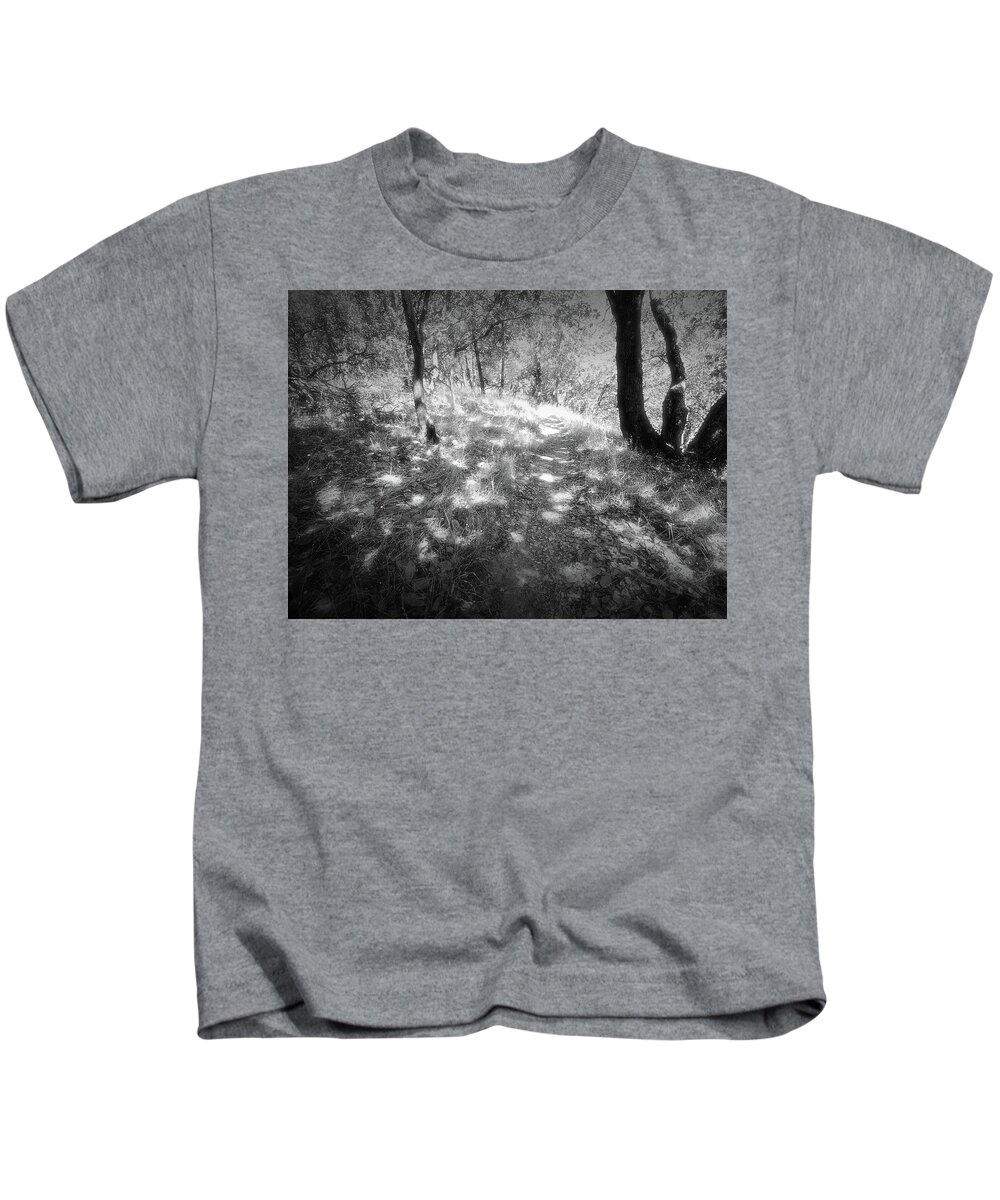 Woodoaks Trail Kids T-Shirt featuring the photograph Woodoaks Trail by John Parulis