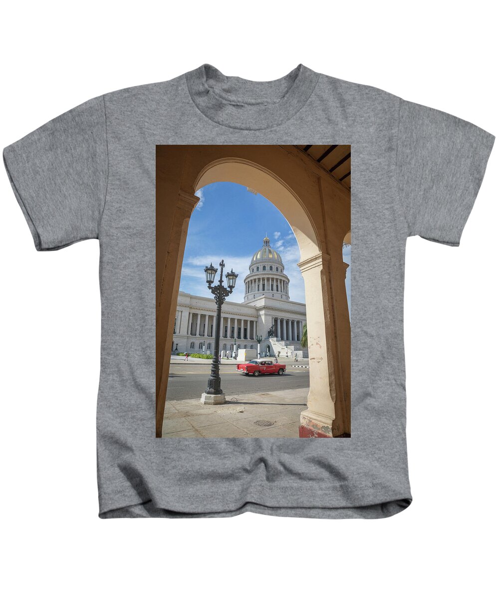 La Habana Kids T-Shirt featuring the photograph La Habana La Habana Province Cuba #16 by Tristan Quevilly