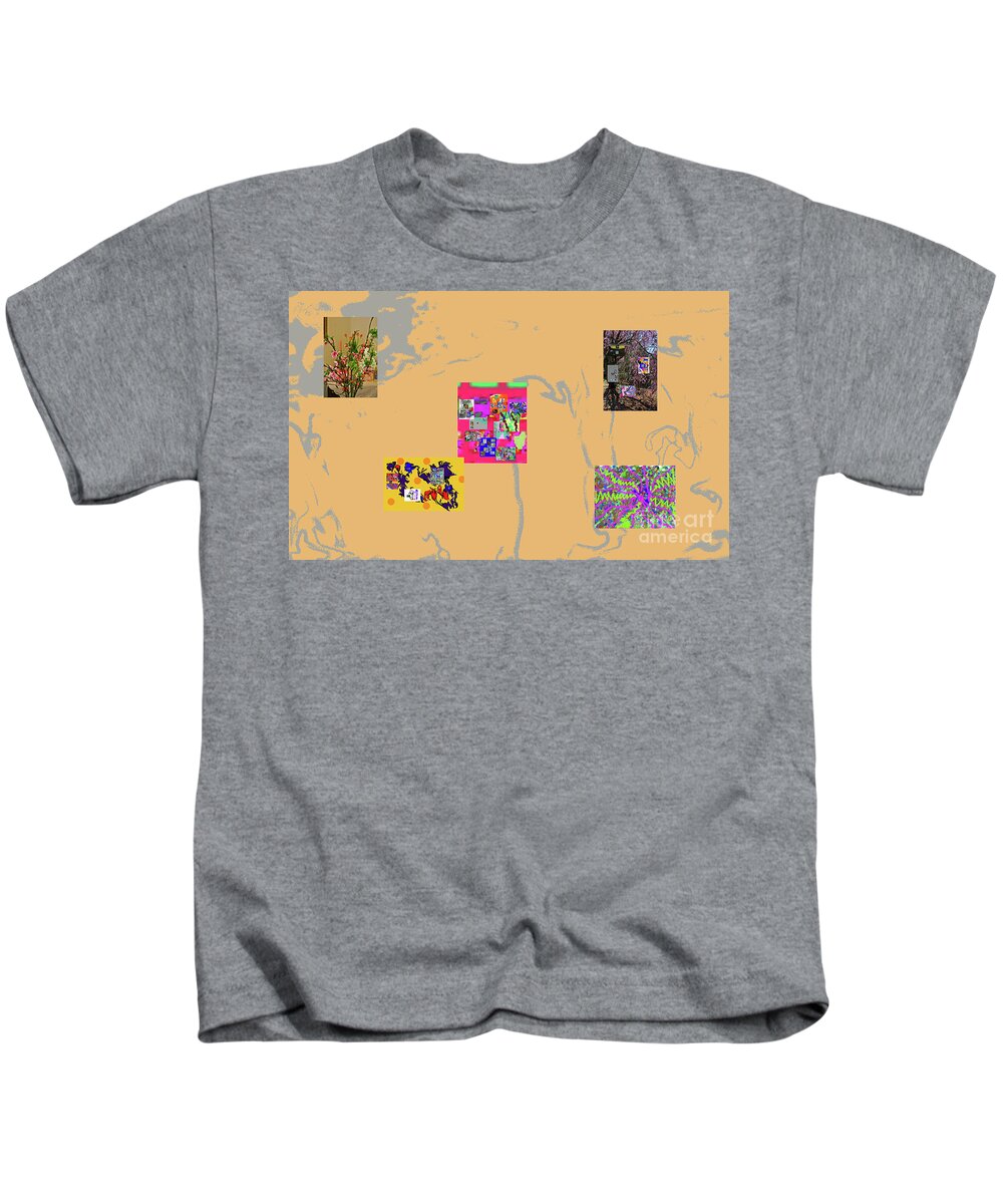  Kids T-Shirt featuring the digital art 2-6-2023x by Walter Paul Bebirian
