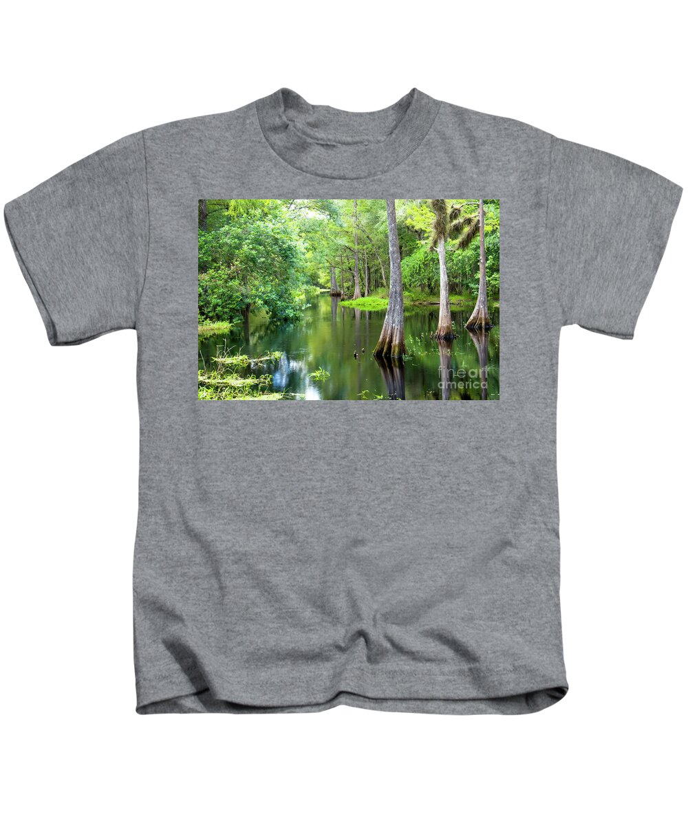 Photographs Kids T-Shirt featuring the photograph Tropical River 3 by Felix Lai