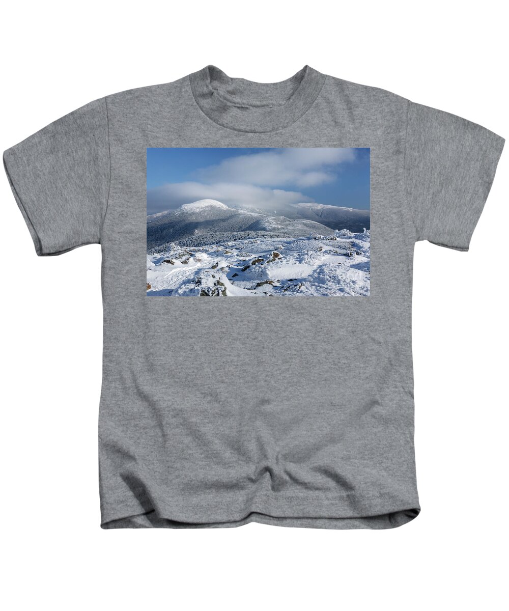 White Mountains Kids T-Shirt featuring the photograph Mount Washington - New Hampshire USA #5 by Erin Paul Donovan