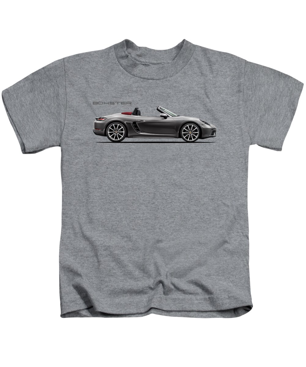 Porsche Boxster Kids T-Shirt featuring the photograph The Boxster by Mark Rogan