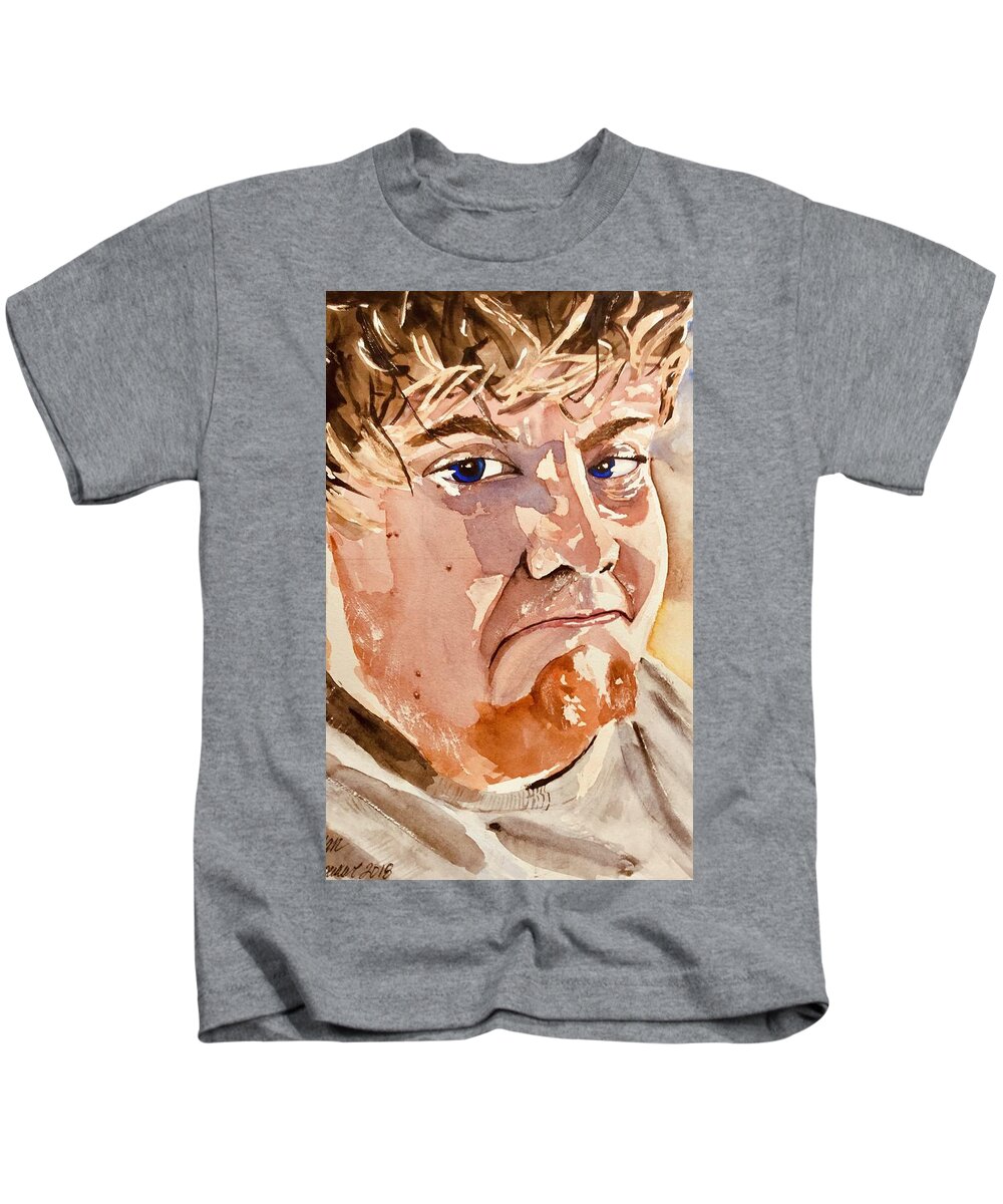 Son Kids T-Shirt featuring the painting Beloved Son by Bryan Brouwer