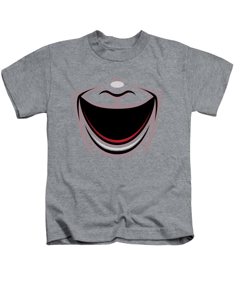 Acting Kids T-Shirt featuring the digital art Comedy Theater Mask by John Schwegel