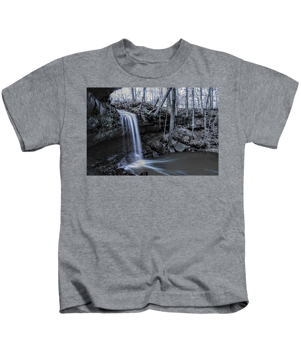  Kids T-Shirt featuring the photograph Crown Hill in the Fall by Brad Nellis