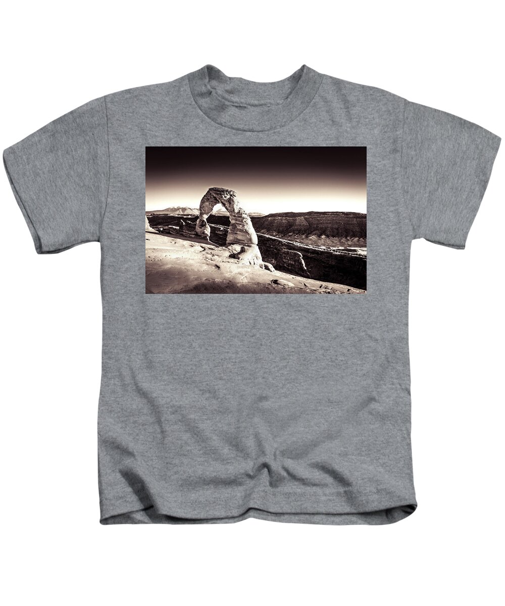 Utah Kids T-Shirt featuring the photograph Delicate Arch 1 by Mark Gomez