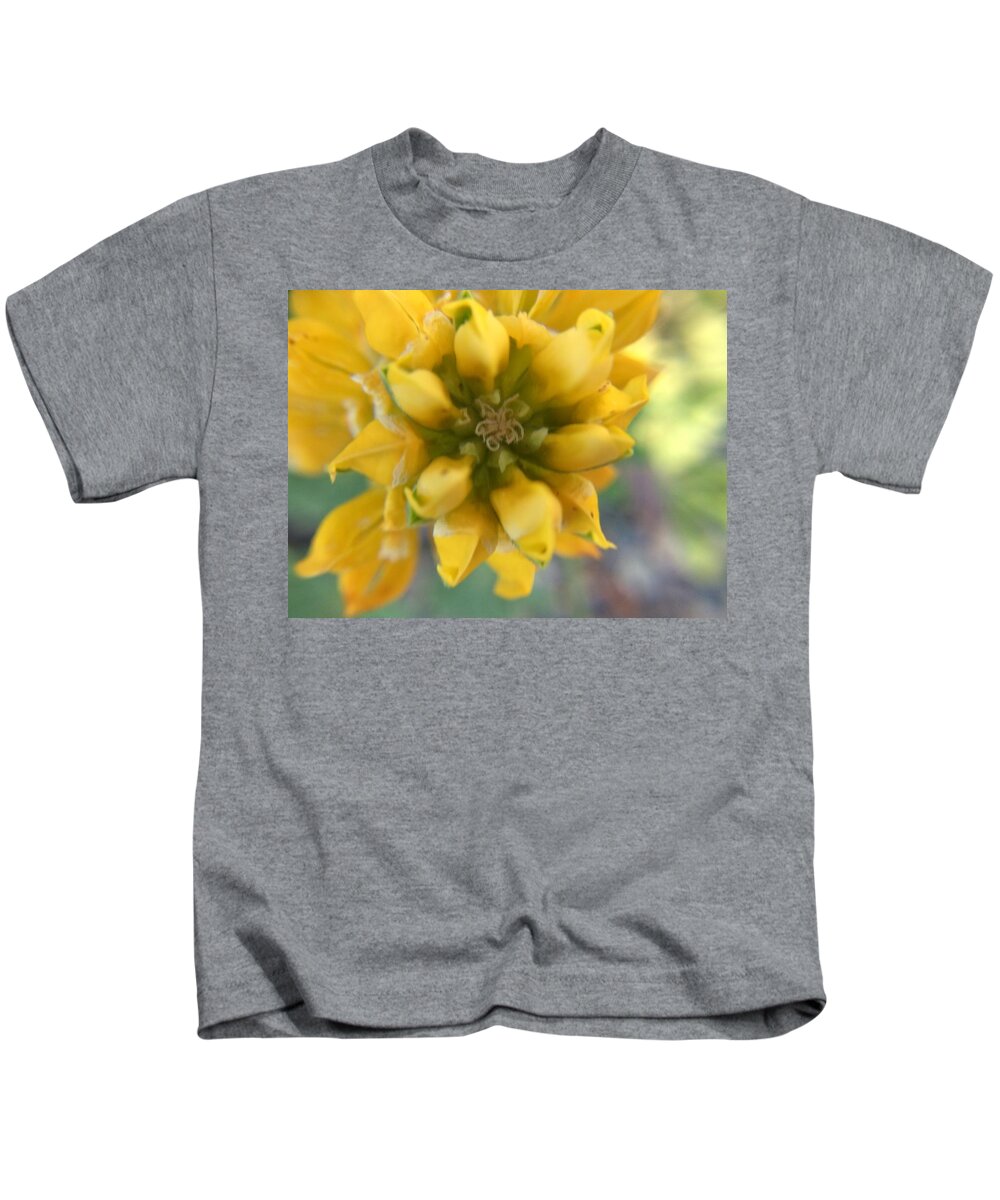 Yellow Rose Kids T-Shirt featuring the photograph Dreamy Yellow Rose by Vivian Aumond