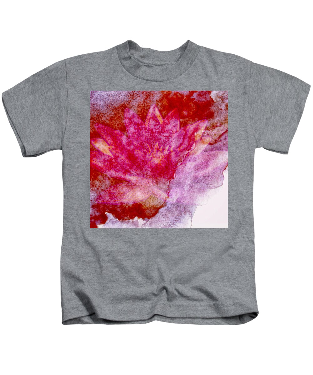 Abstract Art Kids T-Shirt featuring the digital art Emergence by Canessa Thomas