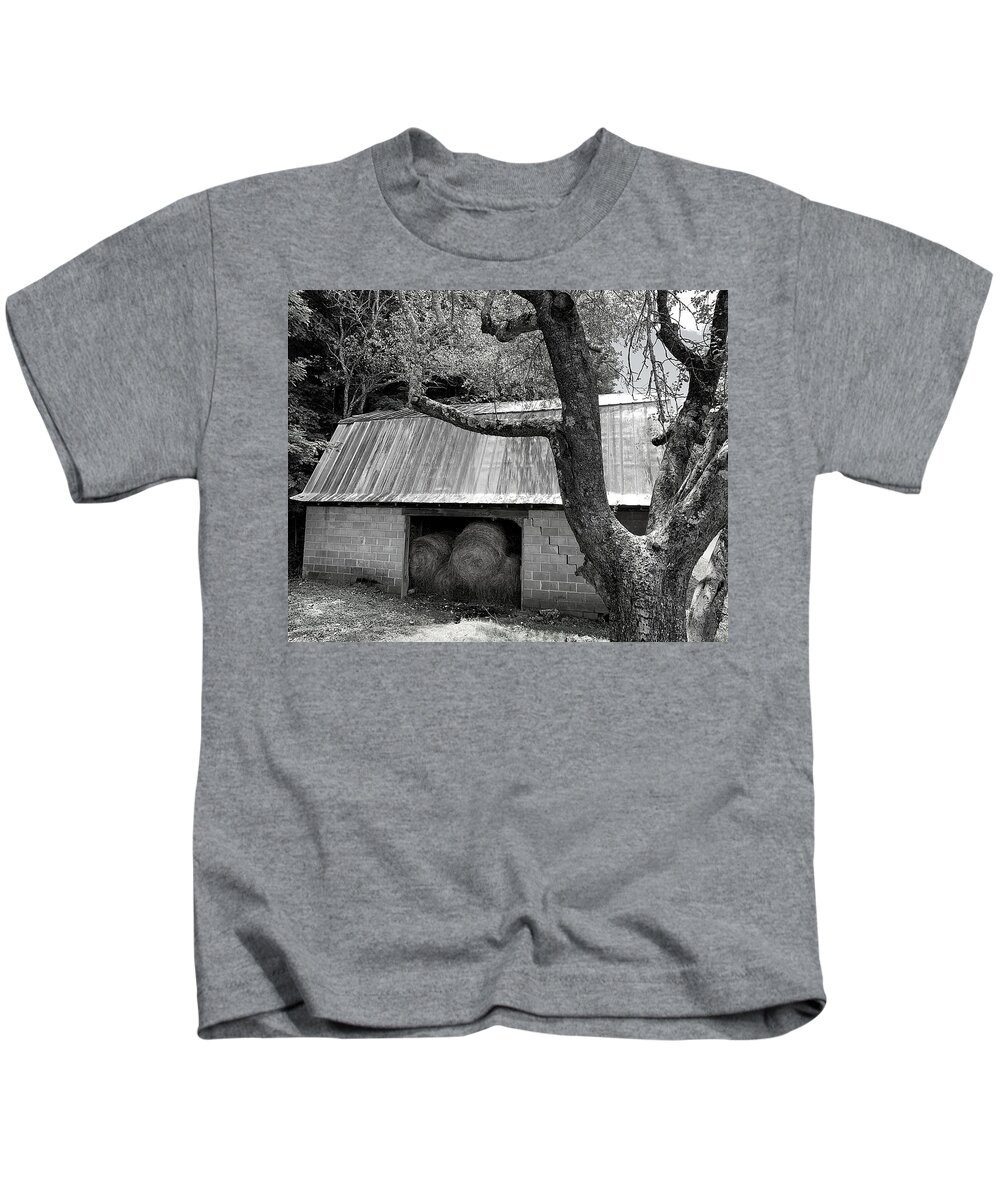 Nc Kids T-Shirt featuring the photograph Every Inch is Full BW by Lee Darnell