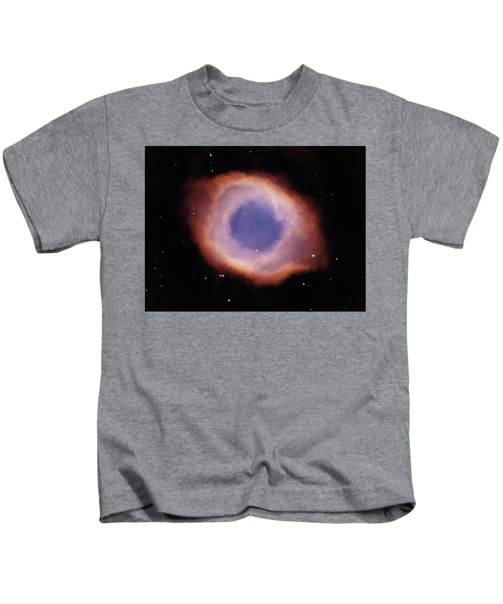 Nebula Kids T-Shirt featuring the photograph Eye of God by Peter Kennett