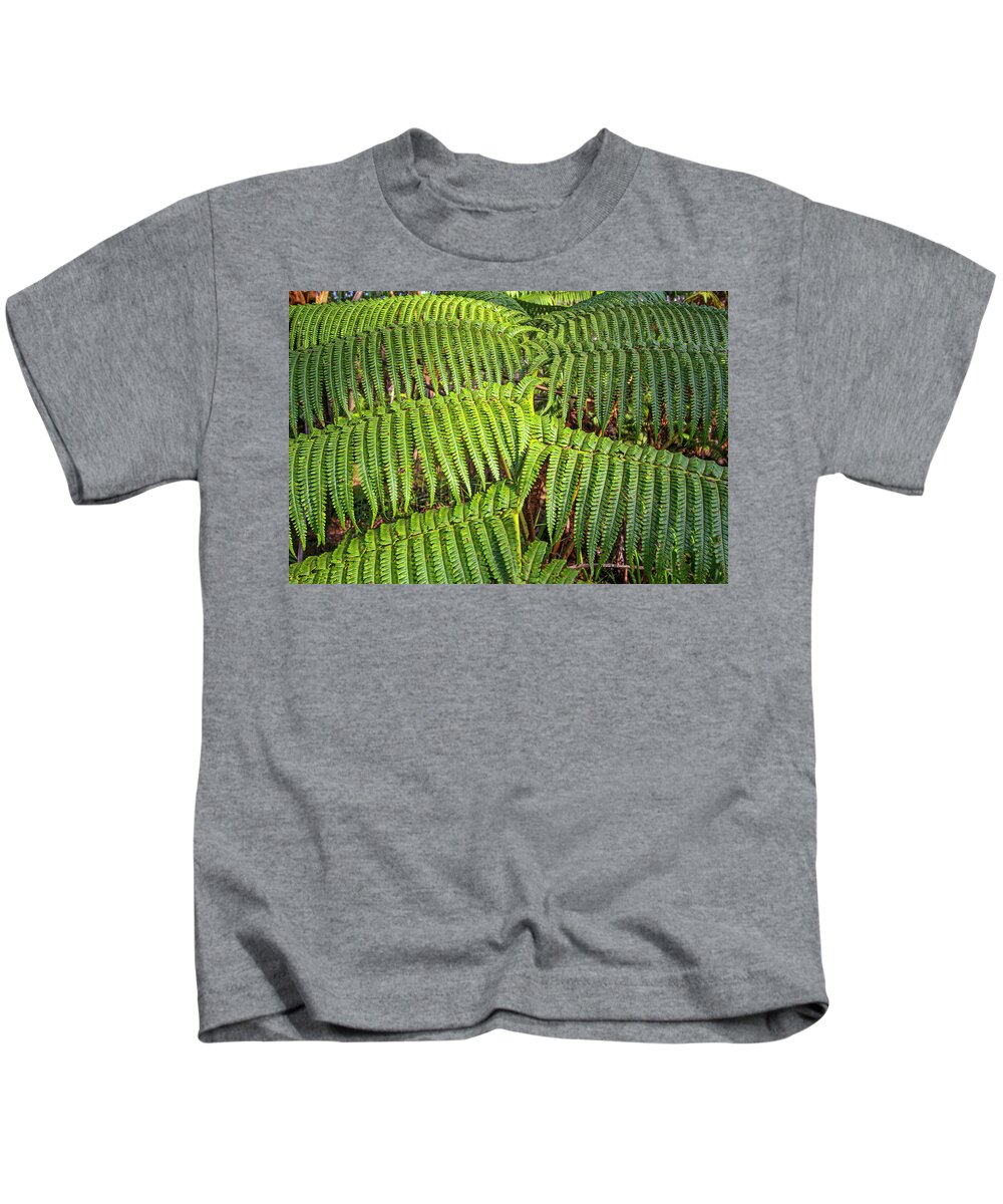 Fern Kids T-Shirt featuring the photograph Ferntiful by Dale R Carlson