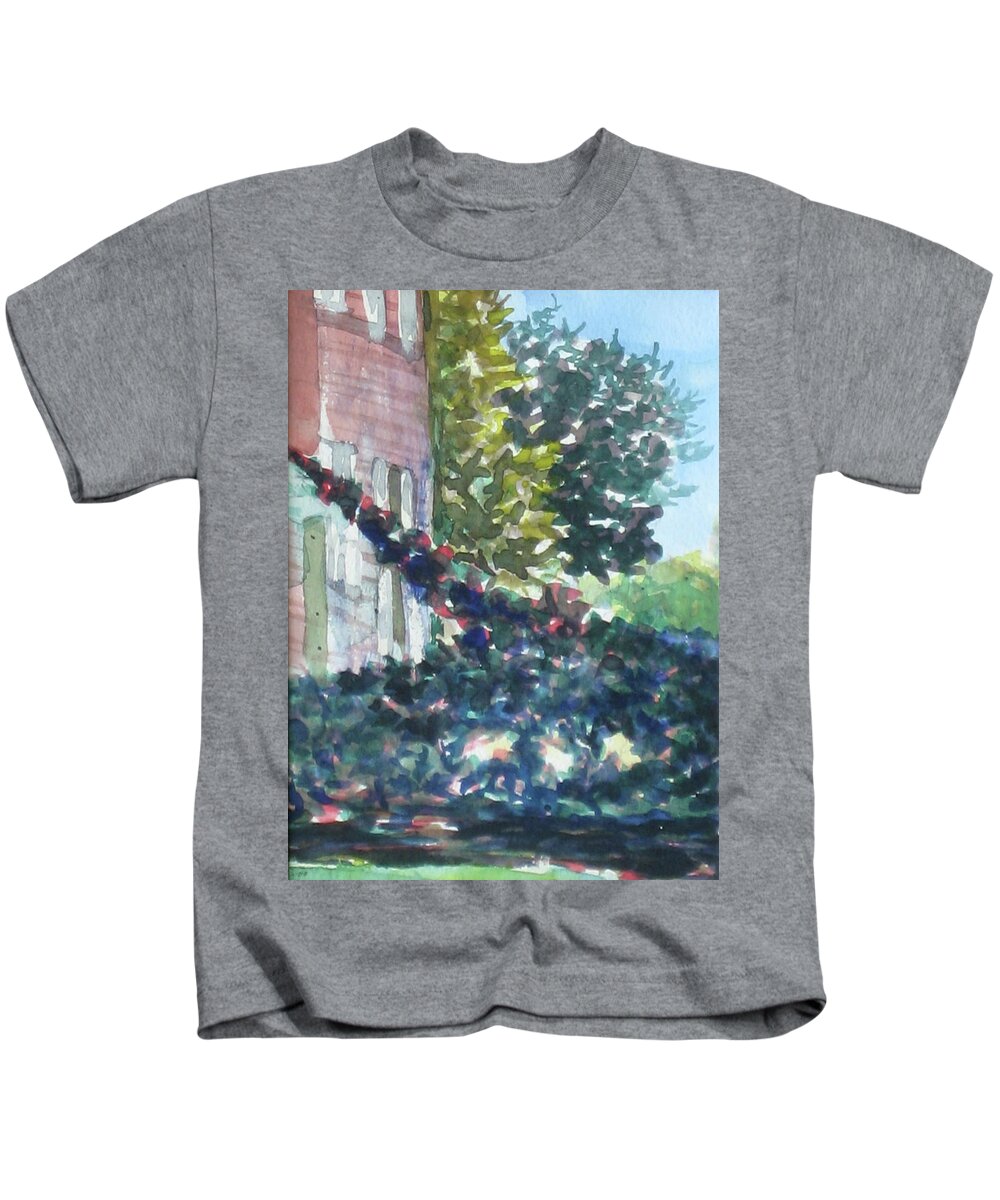  Kids T-Shirt featuring the painting Fond du Lac 5 by Douglas Jerving