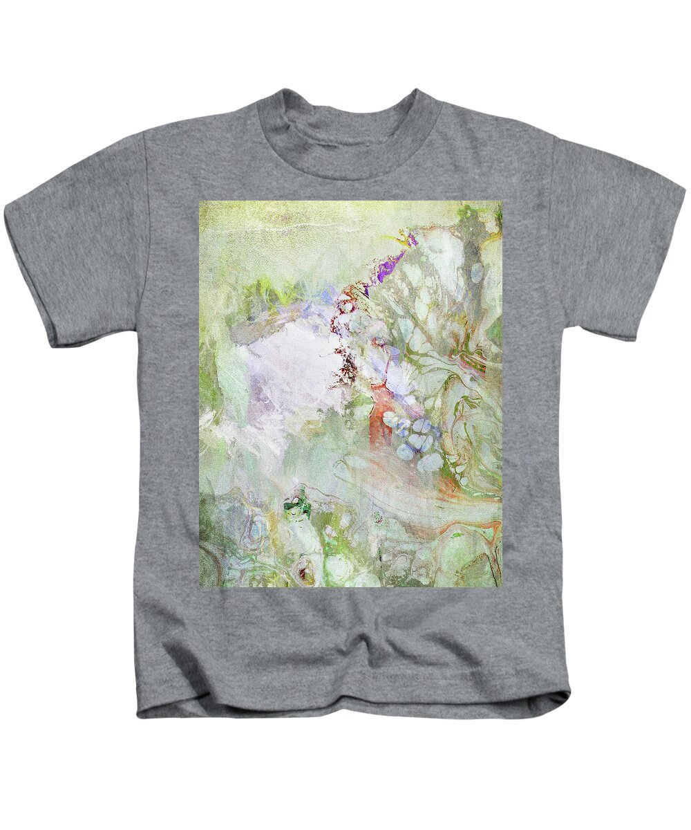 Abstract Kids T-Shirt featuring the photograph Glass Wing by Karen Lynch