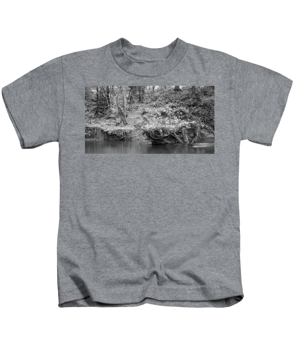 Landscape Kids T-Shirt featuring the photograph Haceta Head Stream by Mike Bergen