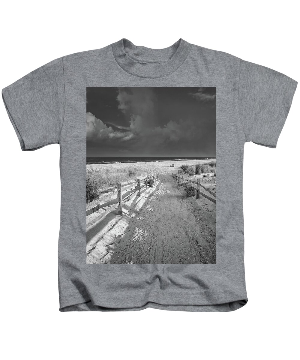 Beach Kids T-Shirt featuring the photograph Ida's Path by Steven Nelson