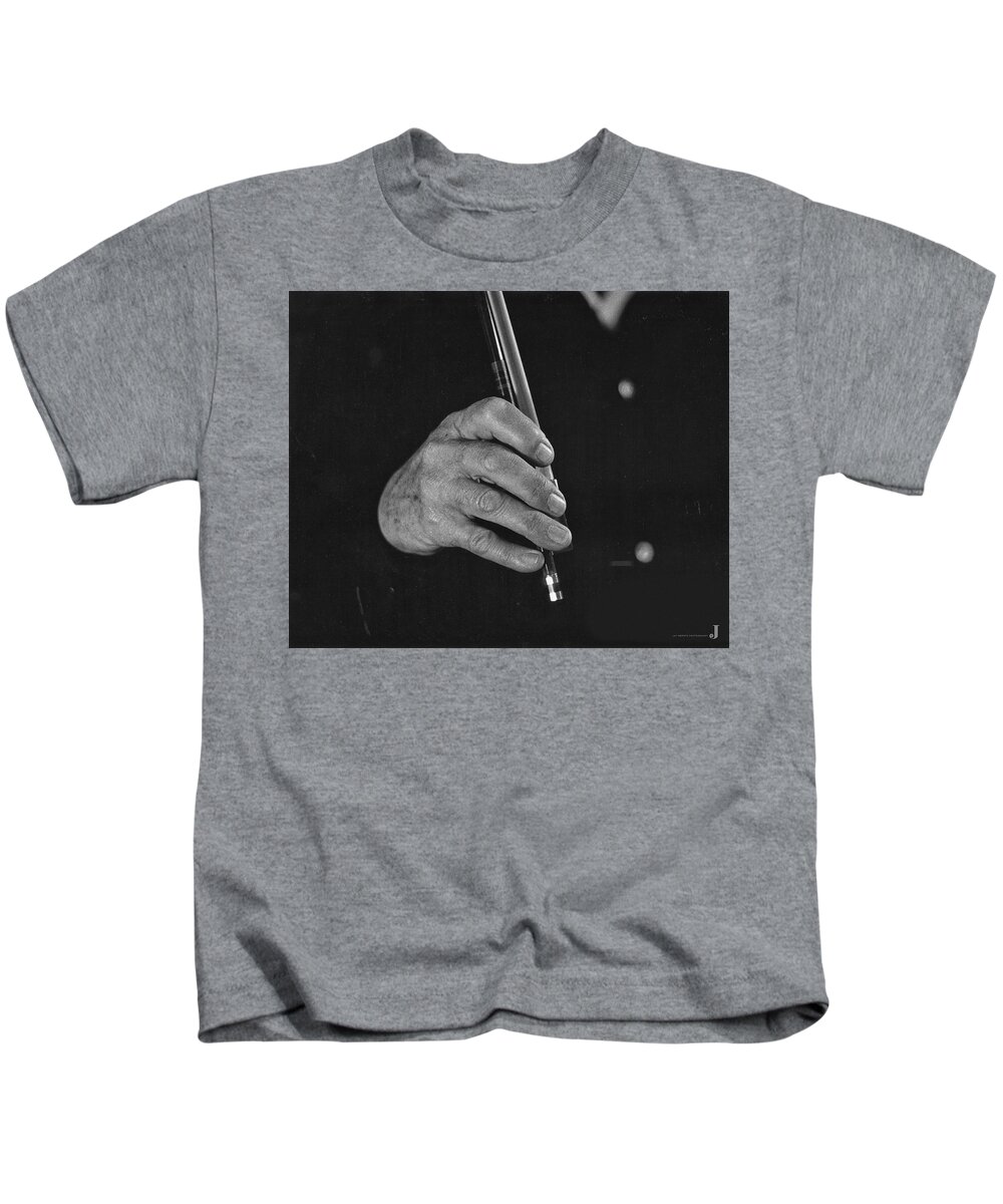 Beverlyhills Kids T-Shirt featuring the photograph Jascha Heifetz Right Hand by Jay Heifetz
