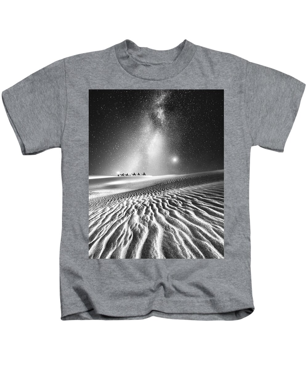 Fine Art Kids T-Shirt featuring the photograph Journey by Sofie Conte