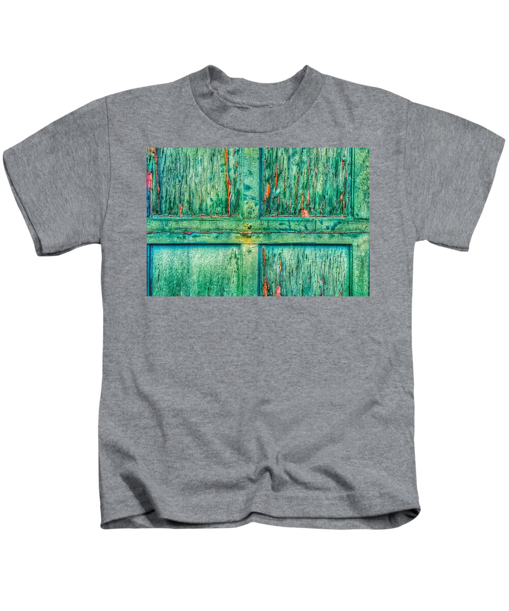 Door Kids T-Shirt featuring the photograph Life Just Under the Surface by Anthony M Davis