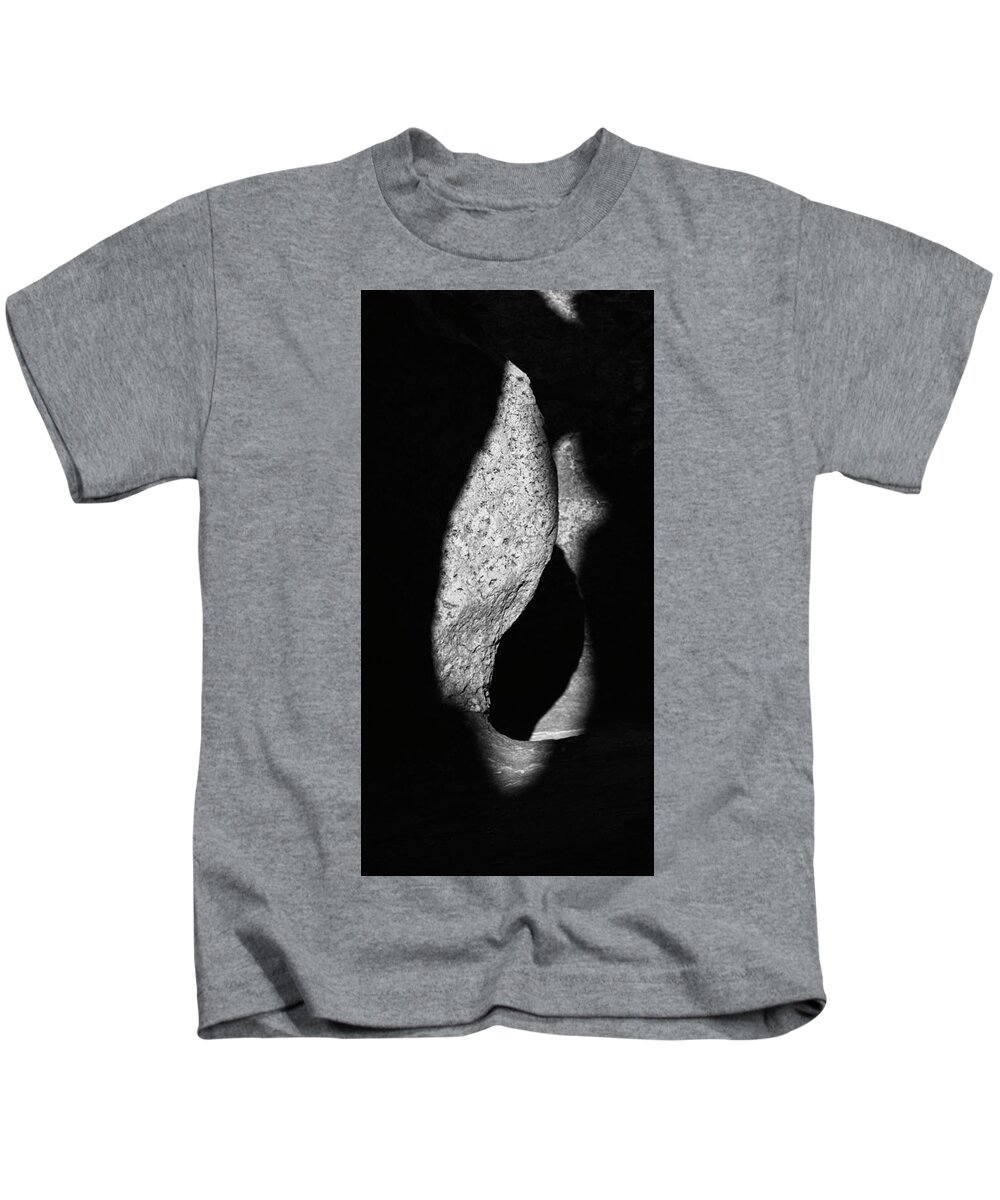 Abstract Kids T-Shirt featuring the photograph Light and Shadow by Mary Lee Dereske