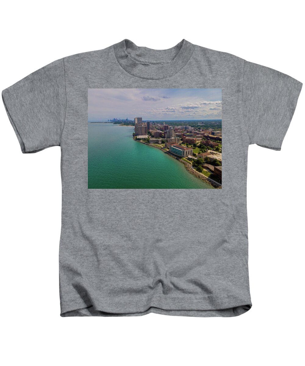 Chicago Kids T-Shirt featuring the photograph Loyola University Chicago by Bobby K