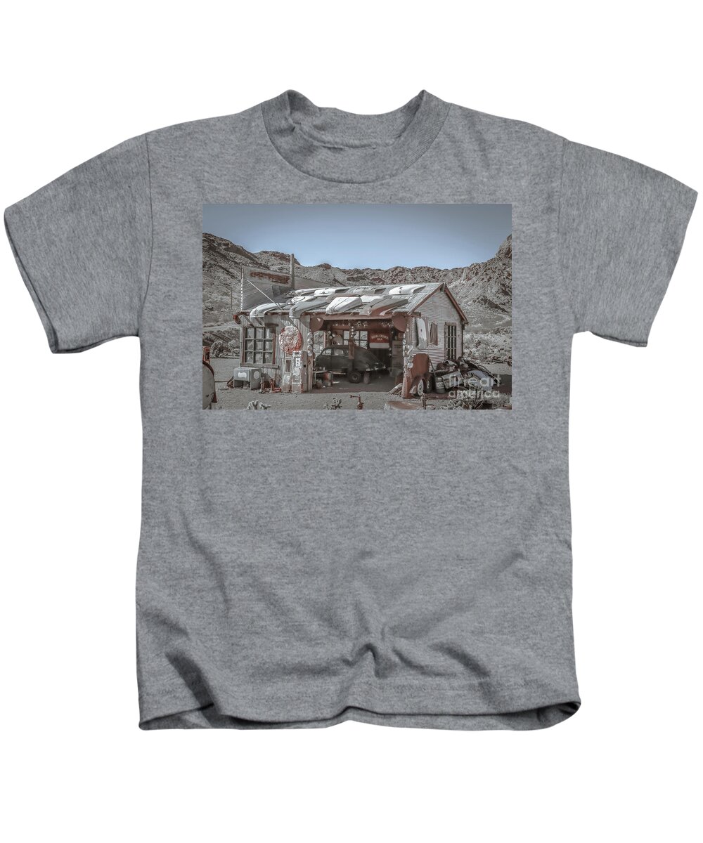 Mancave Kids T-Shirt featuring the photograph Mancave collection by Darrell Foster