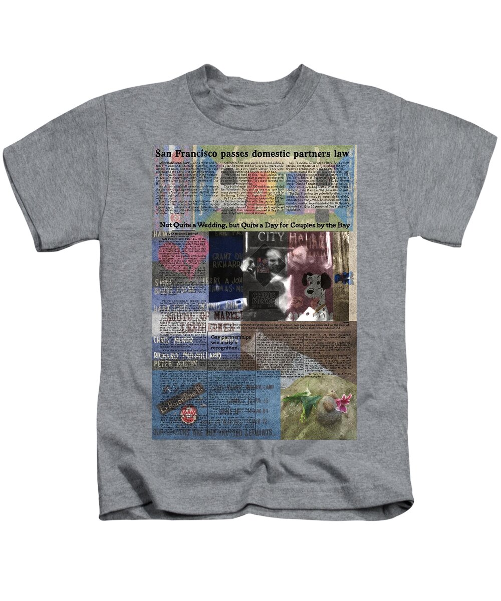  Kids T-Shirt featuring the digital art Minor-Mulholland by Jason Cardwell