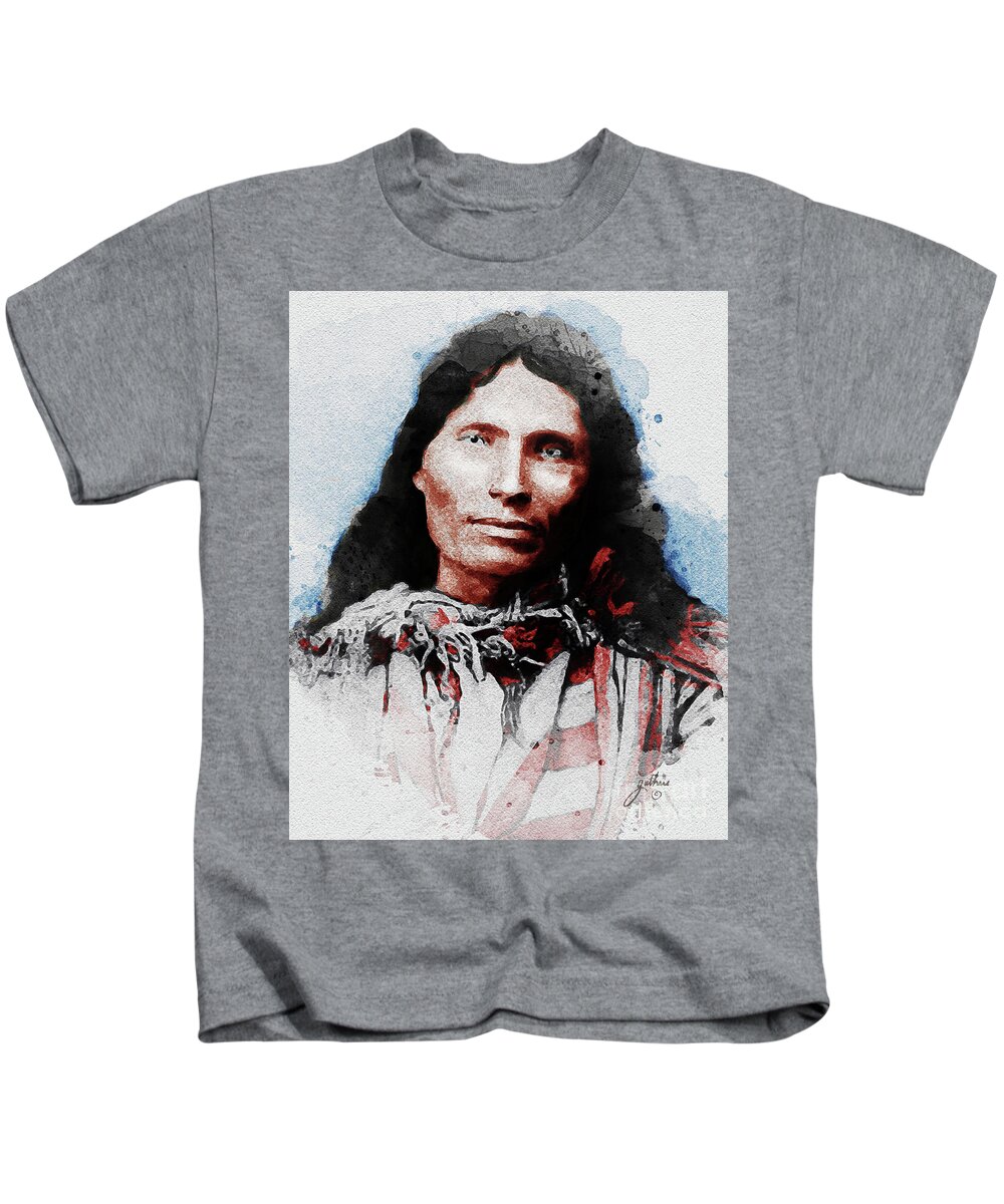 Klik krab long Ned Christie the Cherokee Legend Kids T-Shirt by John Guthrie - Fine Art  America