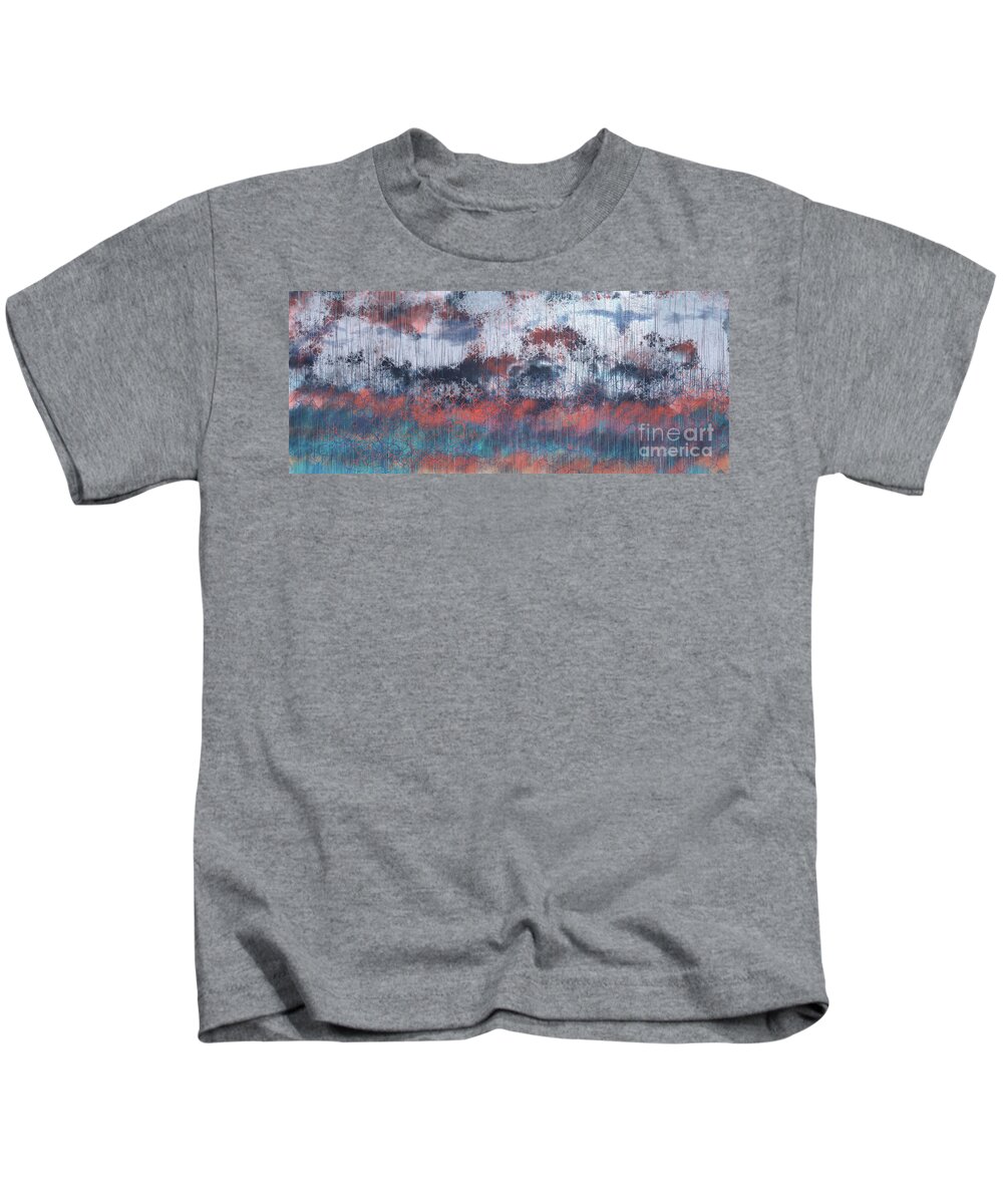 Storm Kids T-Shirt featuring the digital art Quenching Storms by Bentley Davis