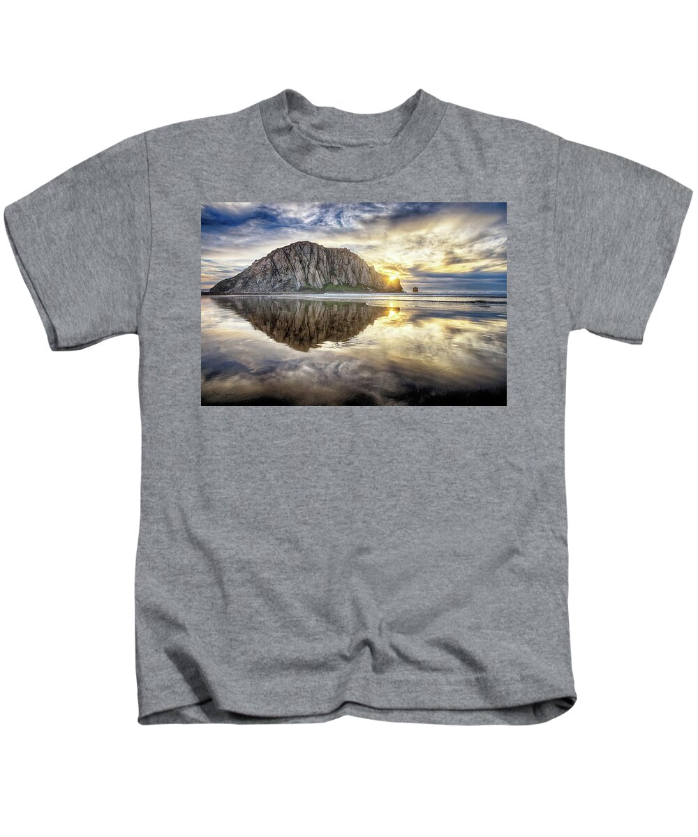 Morro Bay Kids T-Shirt featuring the photograph Radiance by Beth Sargent