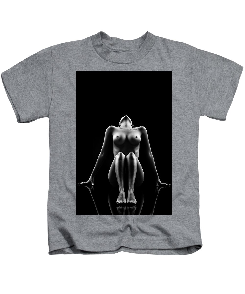 Woman Kids T-Shirt featuring the photograph Reflections of D'Nell 1 by Johan Swanepoel