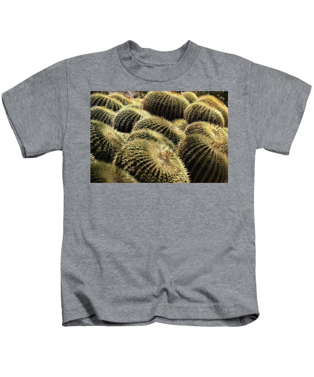 Cactus Kids T-Shirt featuring the photograph Sea of Thorns by Jessica Myscofski