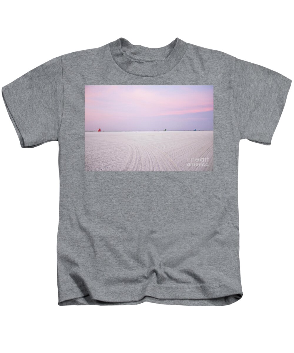 Siesta Key Kids T-Shirt featuring the photograph Siesta Key Beach by Robert Stanhope