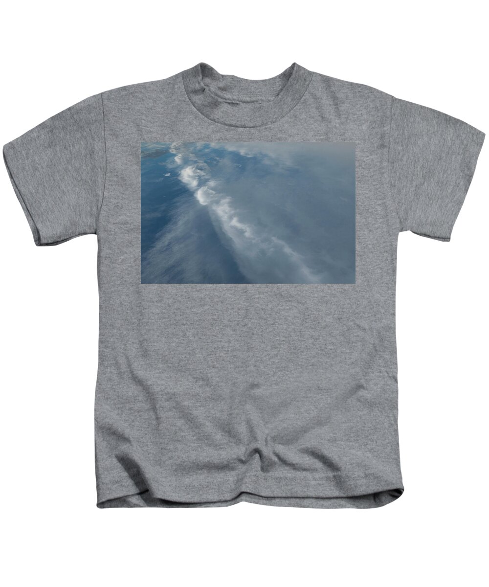 Sky Kids T-Shirt featuring the photograph Sky With Clouds by Phil And Karen Rispin