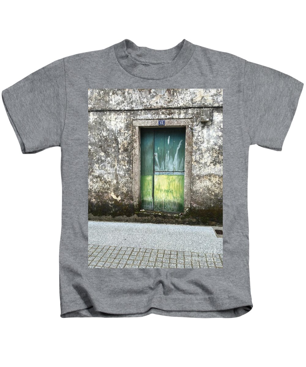 Old Kids T-Shirt featuring the photograph Spain Door 4 by Cheryl Rhodes