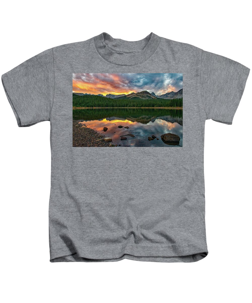 Brainard Lake Kids T-Shirt featuring the photograph Summertime Dreaming by Darlene Bushue