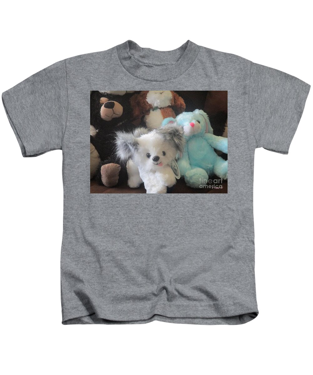 Toys Kids T-Shirt featuring the photograph The New Addition by Denise F Fulmer
