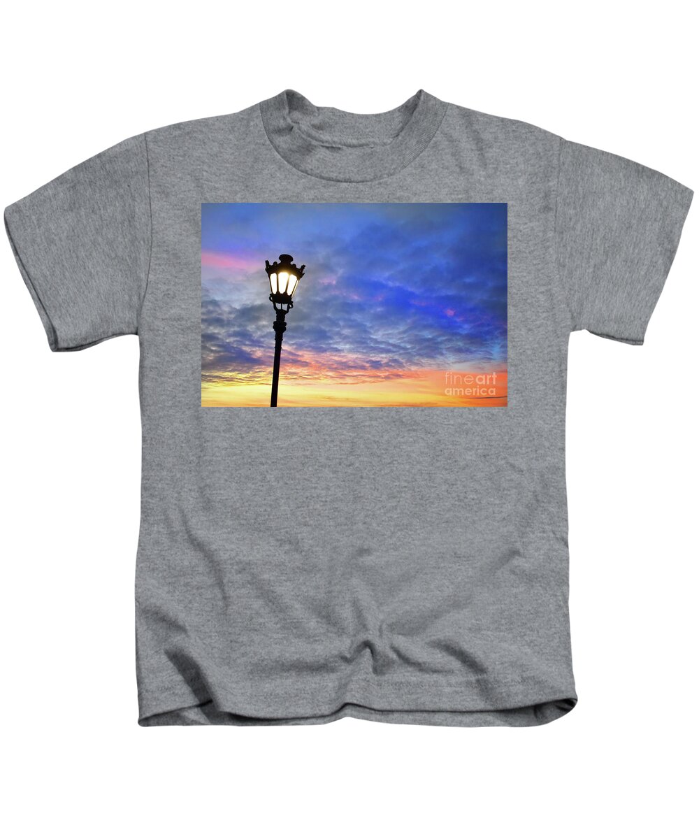Nature Kids T-Shirt featuring the photograph The strongest light is the light that shines within you by Leonida Arte