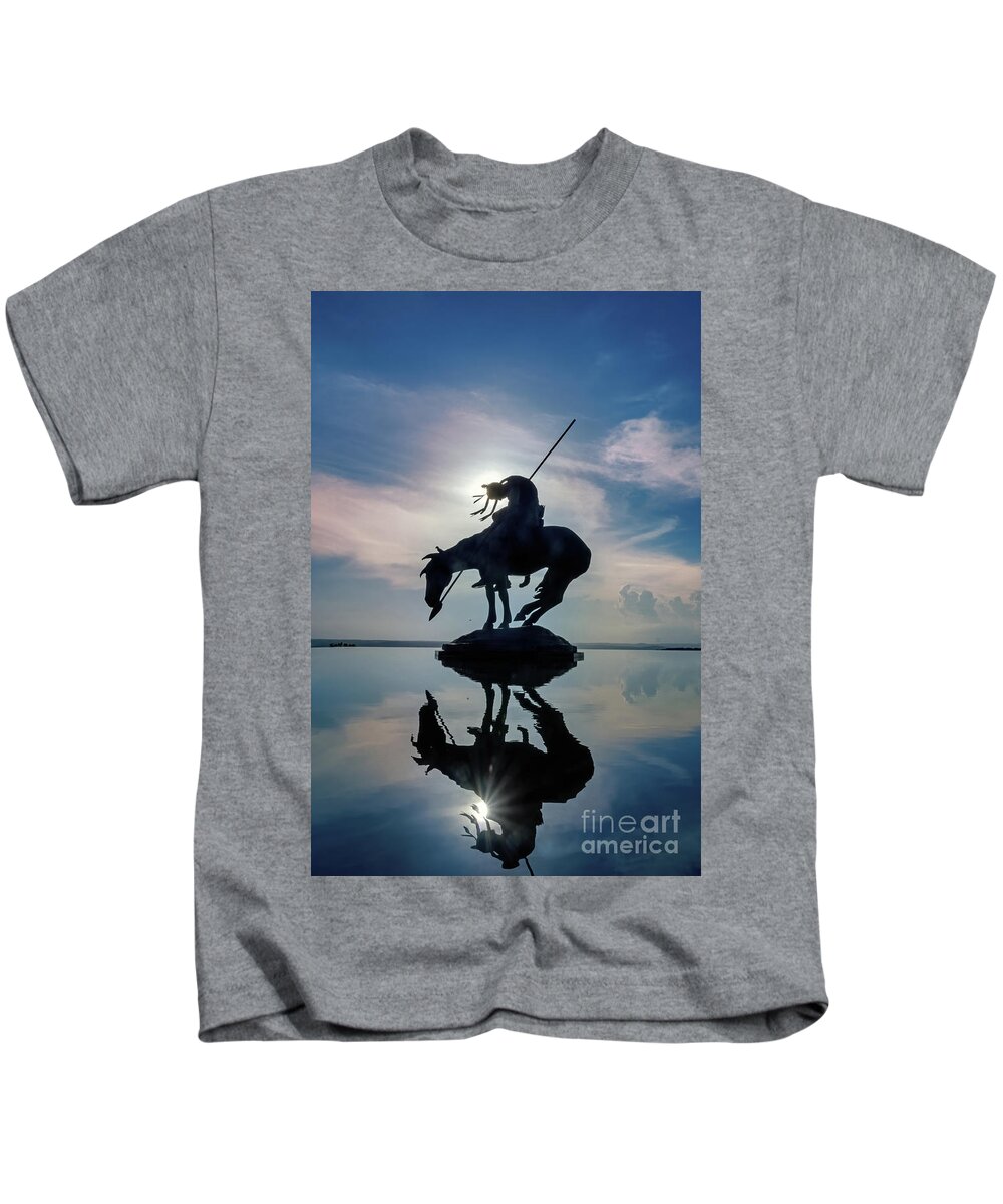 Sunset Kids T-Shirt featuring the photograph Tired by Tom Watkins PVminer pixs