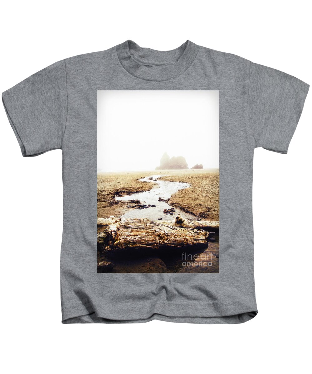 Coast Kids T-Shirt featuring the photograph To The Sea by Lincoln Rogers