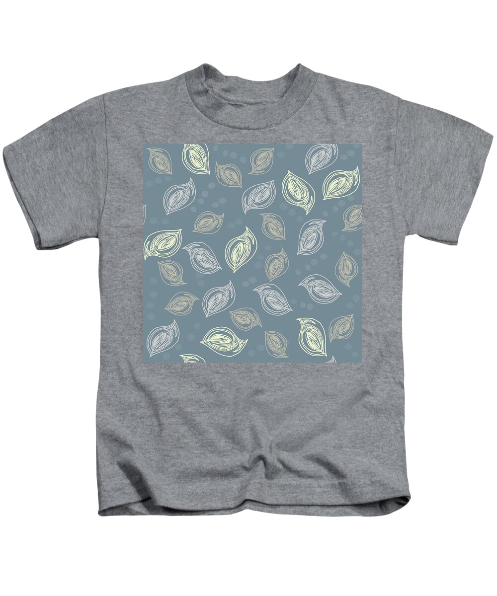 Tribal Kids T-Shirt featuring the digital art Tribal Paisley Print by Sand And Chi
