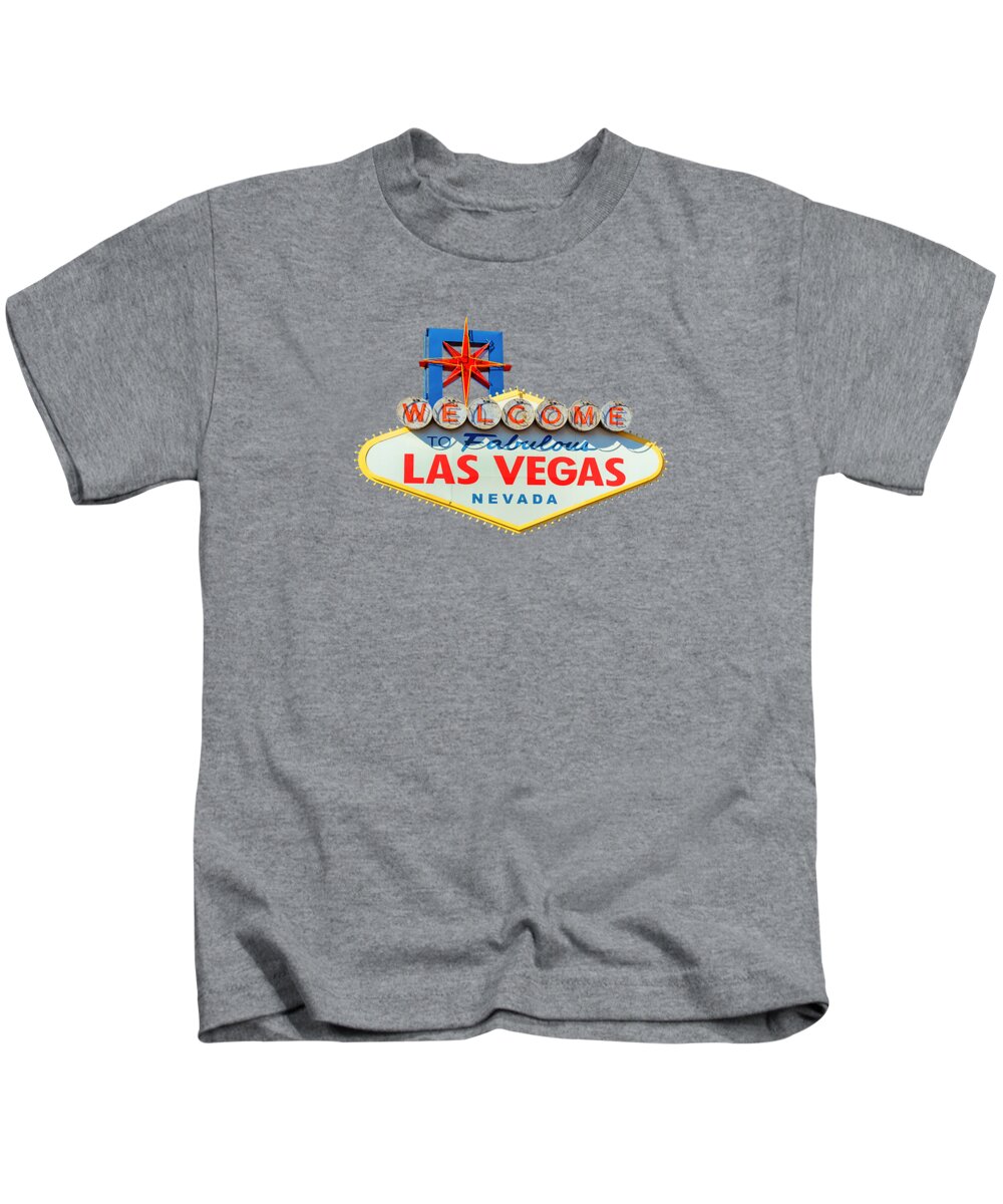 Welcome to Las Vegas vintage sign Kids T-Shirt