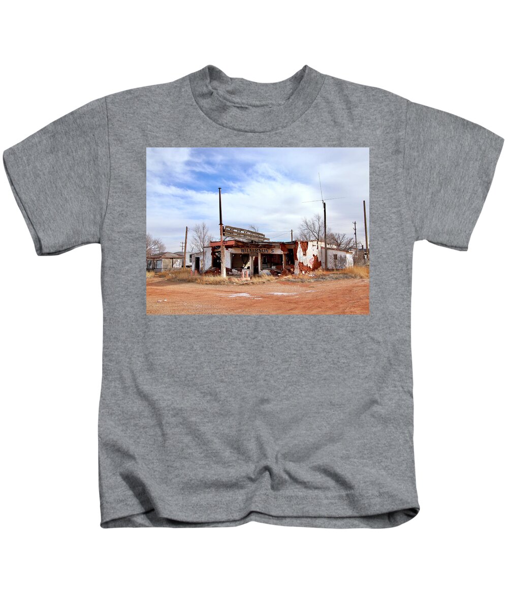 Wilkersons Kids T-Shirt featuring the photograph Wilkerson's by Sarah Lilja