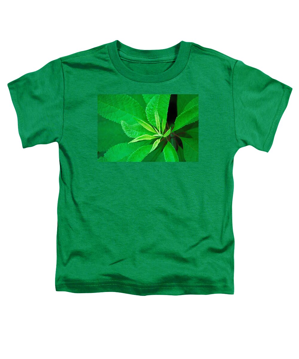 Green Toddler T-Shirt featuring the photograph Green by Ludwig Keck