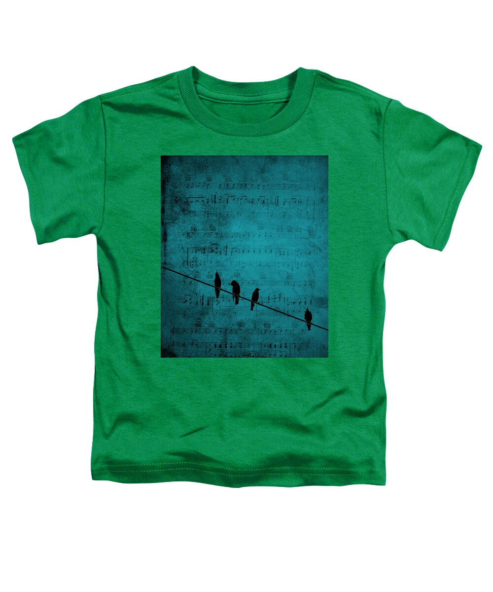 Bird Toddler T-Shirt featuring the photograph Music Soothes the Soul by Andrea Kollo