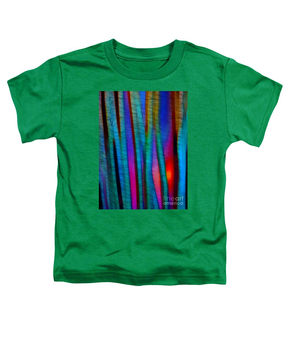 Trees Toddler T-Shirt featuring the photograph Through the Trees by Judi Bagwell