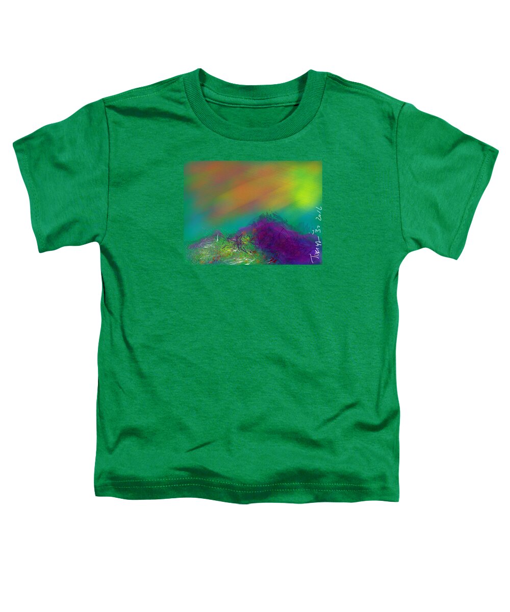  Toddler T-Shirt featuring the digital art Light #2 by Greg Liotta