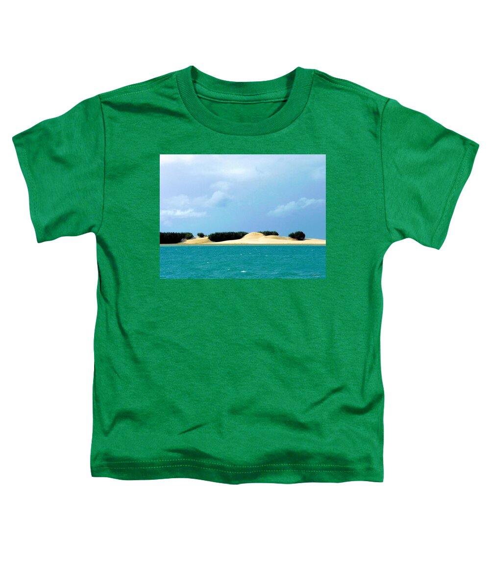 Landscape Toddler T-Shirt featuring the photograph Beachy Island by Michael Blaine