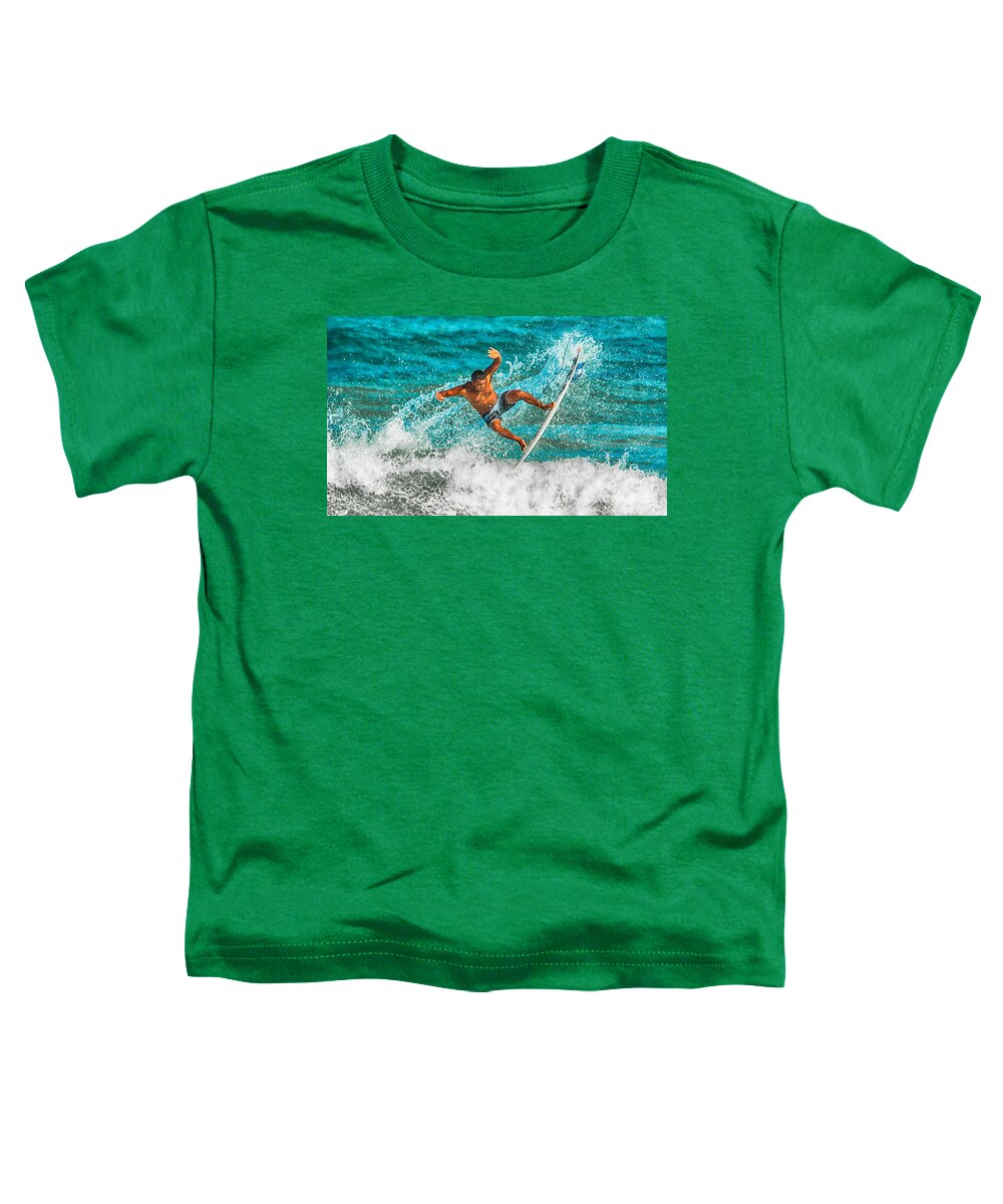 Beach Toddler T-Shirt featuring the photograph The Quest For 90 Degrees by Eye Olating Images