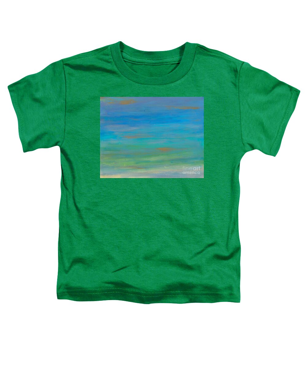  Toddler T-Shirt featuring the painting Reflections 1 by Francis Brown
