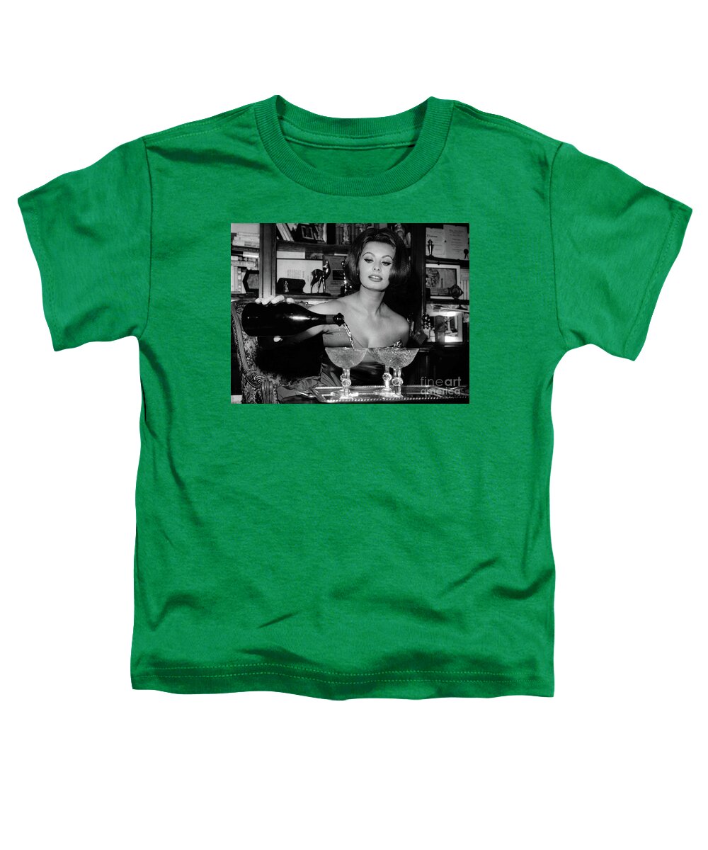 Champagne Toddler T-Shirt featuring the photograph Classic Sophia by Doc Braham